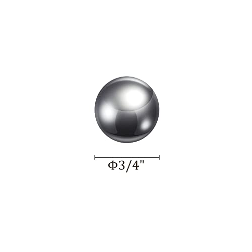 כדורי דיוק של קוזלו 5 יחידות - [3/4 ] 440C נירוסטה לשימוש במיסבים, מוצק